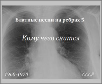 Сборник - Блатные песни на ребрах 5 - Кому чего снится