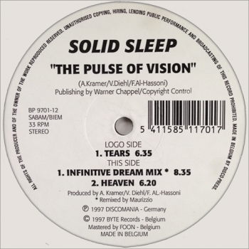 Solid Sleep - The Pulse Of Vision (Vinyl, 12)