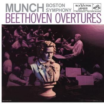 Munch Boston Symphony Beethoven Overtures