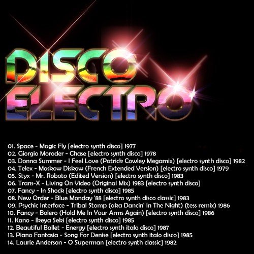 VA - Disco Electro - Synth Disco Classics 70's 80's CD 1 - 20 