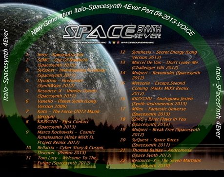 VA - New Generation Italo Spacesynth 4ever Part 4 