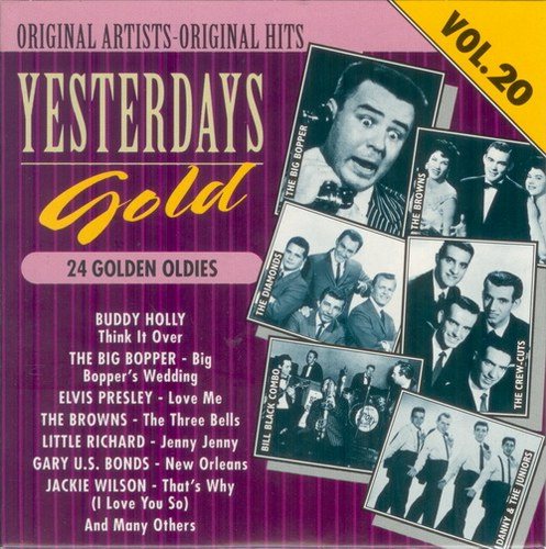 VA-Yesterday s Gold: 24 Golden Oldies 25CD 