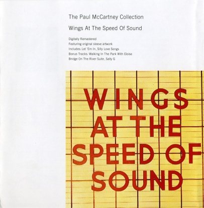 Wings - Wings At The Speed Of Sound 