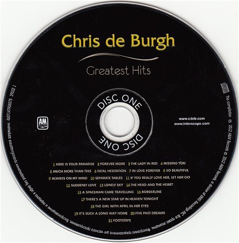 Chris De Burgh - Discography 